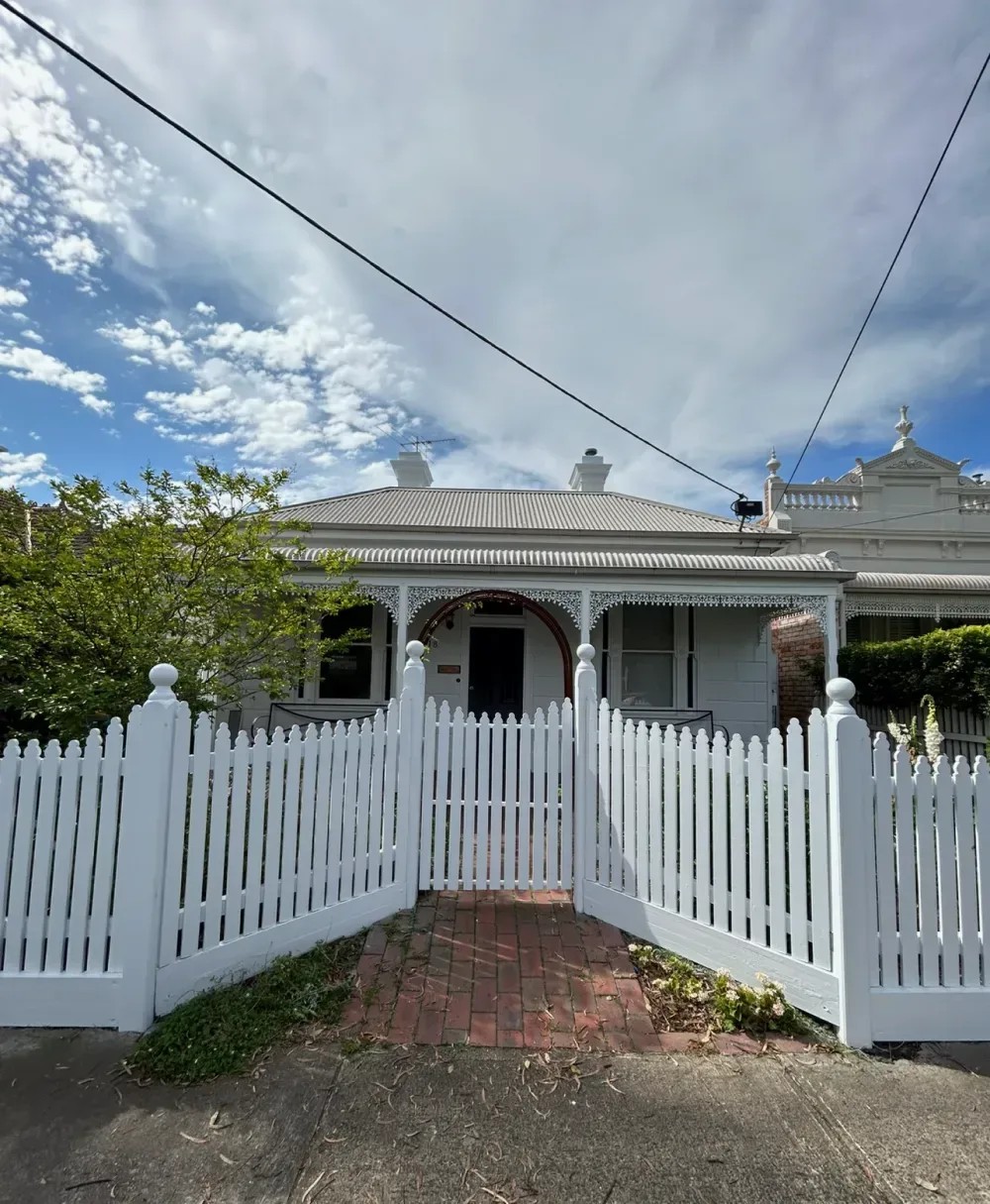 Fence and exterior painting job.